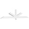 Ekena Millwork Kennewick Architectural Grade PVC Gable Bracket, 96"W x 20"H x 2"D x 4"F, 5/12 Pitch GBP096X20X0204KEN00 - alternate 1